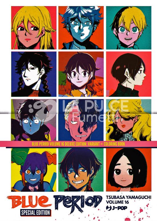 BLUE PERIOD #    16 - DELUXE EDITION - VARIANT + COLORING BOOK