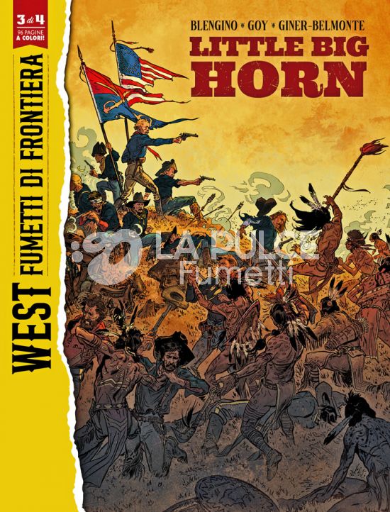 COSMO SERIE GIALLA #   154 - WEST FUMETTI DI FRONTIERA NUOVA SERIE 3 - LITTLE BIG HORN