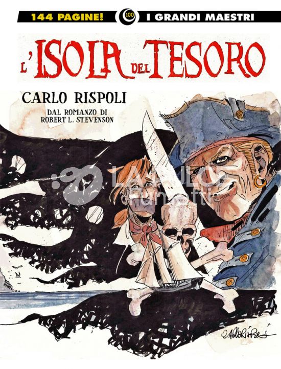GLI ALBI DELLA COSMO #   122 - I GRANDI MAESTRI 100 - L'ISOLA DEL TESORO