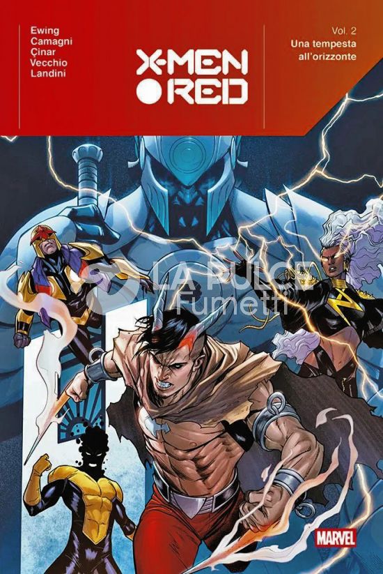 MARVEL DELUXE - KRAKOA - X-MEN RED #     2: UNA TEMPESTA ALL'ORIZZONTE