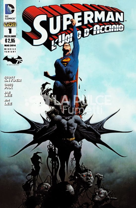 SUPERMAN L'UOMO D'ACCIAIO #     1 - VARIANT