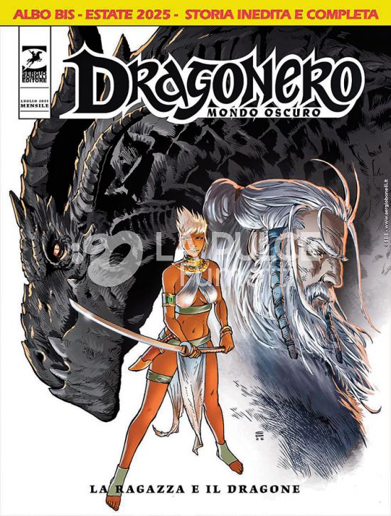 I PROTAGONISTI #    30 - DRAGONERO 146 BIS - MONDO OSCURO 33 BIS: LA RAGAZZA E IL DRAGONE