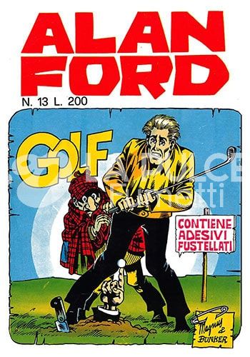 ALAN FORD ORIGINALE #    13: GOLF - NO ADESIVI