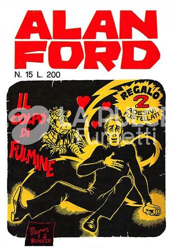 ALAN FORD ORIGINALE #    15: IL COLPO DI FULMINE - NO ADESIVI
