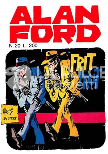 ALAN FORD ORIGINALE #    20: FRIT FRUT - NO  ADESIVI