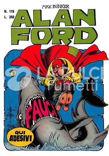 ALAN FORD ORIGINALE #   119: FAUCI + ADESIVI