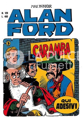 ALAN FORD ORIGINALE #   129: CARAMBA - NO ADESIVI