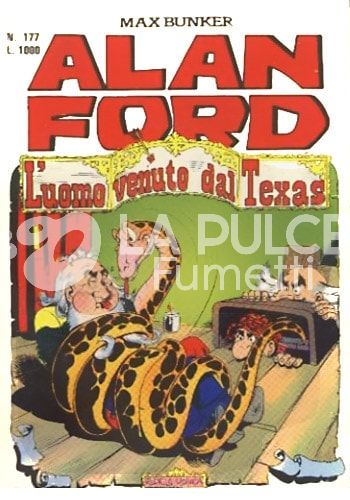 ALAN FORD ORIGINALE #   177: L'UOMO VENUTO DAL TEXAS