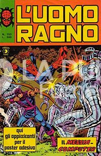 UOMO RAGNO #   153: IL MESSIA COMPUTER - NO ADESIVI