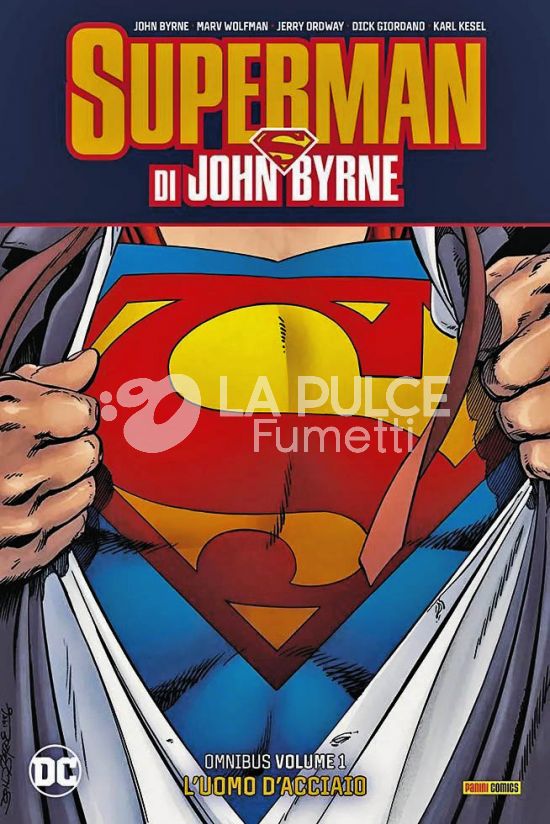 DC OMNIBUS - SUPERMAN DI JOHN BYRNE #     1: L'UOMO D'ACCIAIO