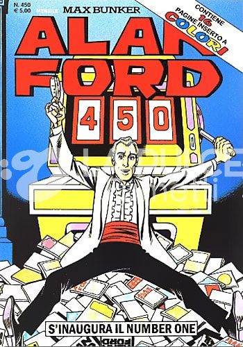 ALAN FORD ORIGINALE #   450: S'INAUGURA IL NUMBER ONE