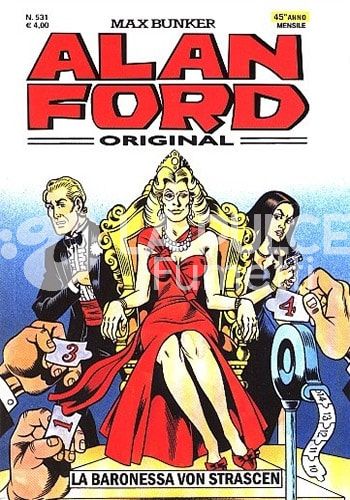 ALAN FORD ORIGINALE #   531: LA BARONESSA VON STRASCEN