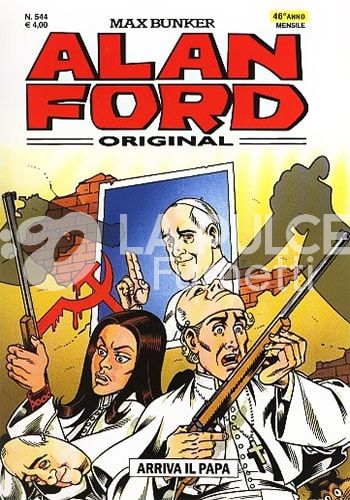 ALAN FORD ORIGINALE #   544: ARRIVA IL PAPA