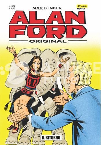 ALAN FORD ORIGINALE #   564: IL RITORNO