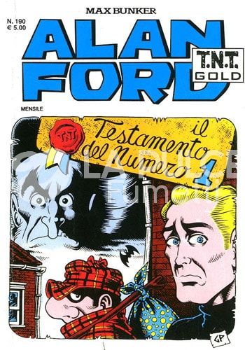 ALAN FORD TNT GOLD #   190: IL TESTAMENTO DEL NUMERO UNO