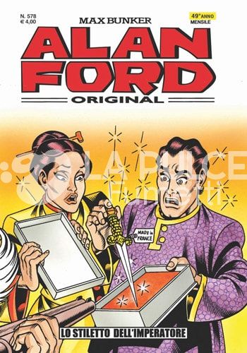 ALAN FORD ORIGINALE #   578: LO STILETTO DELL'IMPERATORE