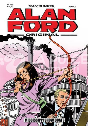 ALAN FORD ORIGINALE #   586: MISSISSIPPI SHOW BOATS