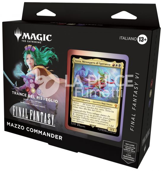 MAGIC THE GATHERING - MAZZO COMMANDER FINAL FANTASY VI: TRANCE DEL RISVEGLIO ( ROSSO - BIANCO - NERO )