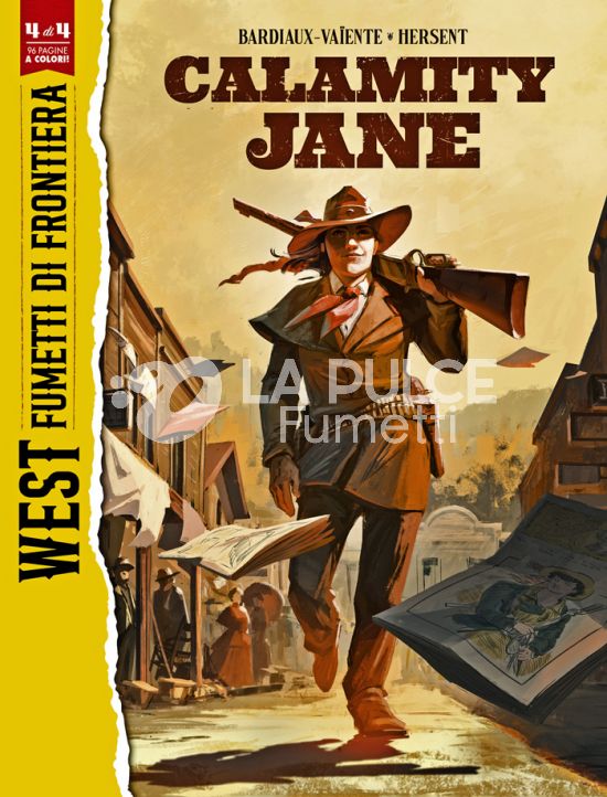 COSMO SERIE GIALLA #   155 - WEST FUMETTI DI FRONTIERA NUOVA SERIE 4 - CALAMITY JANE