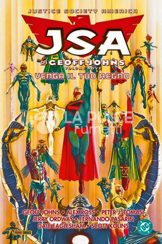DC EVERGREEN - JSA - JUSTICE SOCIETY AMERICA - GEOFF JOHNS #     9: VENGA IL TUO REGNO