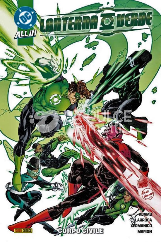 DC COLLECTION INEDITO - LANTERNA VERDE - HAL JORDAN #     4: CORPO CIVILE - ALL IN