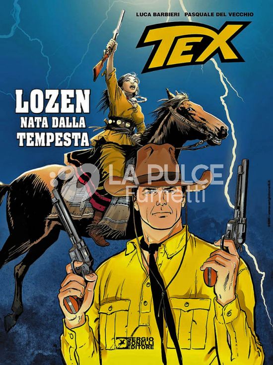 TEX STELLA D'ORO #    41 - TEX D'AUTORE ROMANZI A FUMETTI 21: LOZEN NATA DALLA TEMPESTA