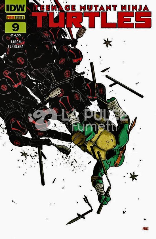 TEENAGE MUTANT NINJA TURTLES - 2A SERIE #     9