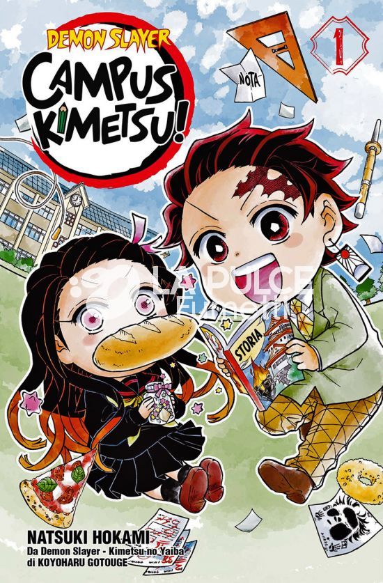 BIG - DEMON SLAYER - CAMPUS KIMETSU! 1/4 NUOVI ( N 1 ESAURITO )