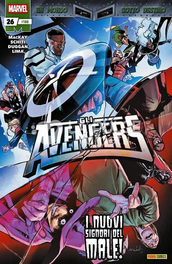 I VENDICATORI #   188 - GLI AVENGERS 26 - UN MONDO SOTTO DESTINO