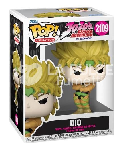 JOJO'S BIZARRE ADVENTURE THE ANIMATION: DIO BRANDO - VINYL FIGURE #  2109 - POP FUNKO ANIMATION