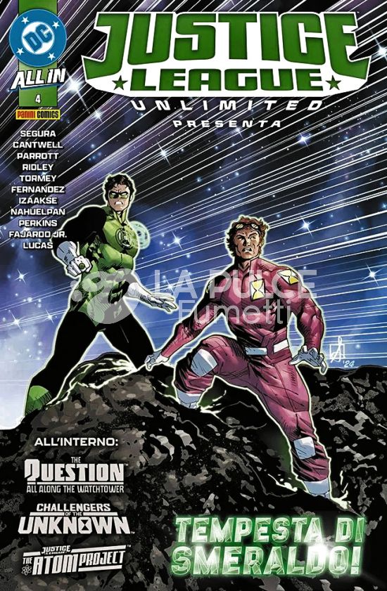 JUSTICE LEAGUE UNLIMITED PRESENTA #     4 - ALL IN