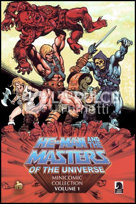 HE-MAN AND THE MASTERS OF THE UNIVERSE MINICOMIC COLLECTION 1/3