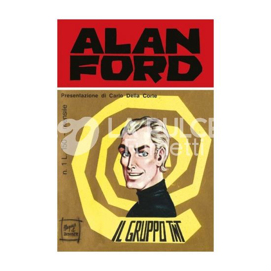 ALAN FORD  ANASTATICA #     1 - NO FASCICOLO