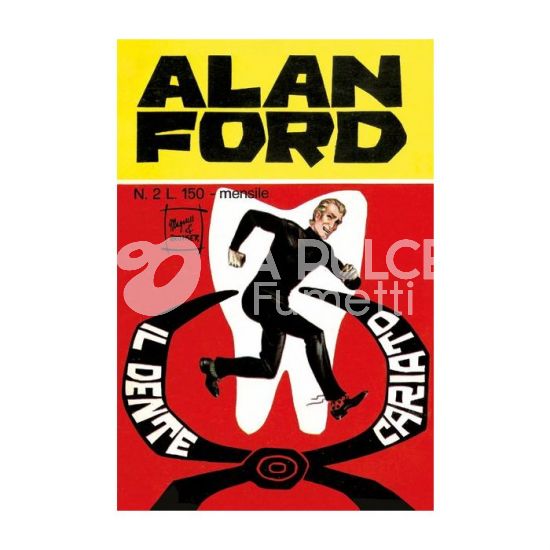 ALAN FORD  ANASTATICA #     2 - NO FASCICOLO