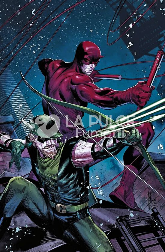 MARVEL/DC - DEADPOOL/BATMAN - VARIANT DI MARCO CHECCHETTO