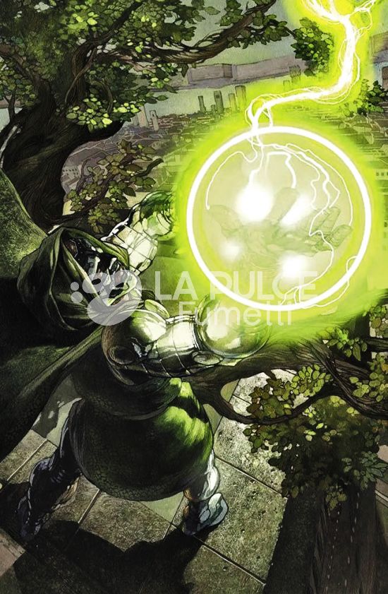 MARVEL MINISERIE # 290 - UN MONDO SOTTO DESTINO 4 - PANINI DOMINATION - VARIANT SIMONE BIANCHI/LUCCA