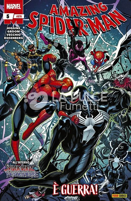 UOMO RAGNO #   878 - AMAZING SPIDER-MAN 5 - SPIDER-VERSE VS. VENOMVERSE