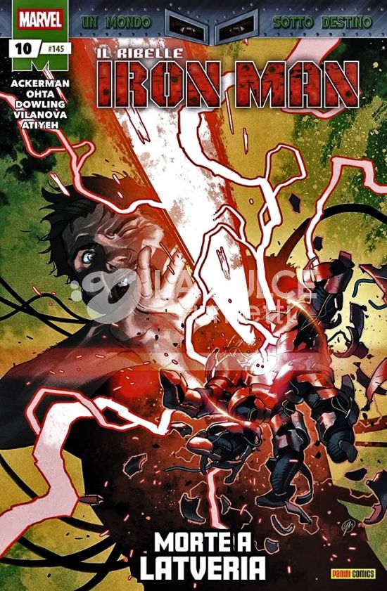 IRON MAN # 145 - IL RIBELLE IRON MAN 10 - UN MONDO SOTTO DESTINO
