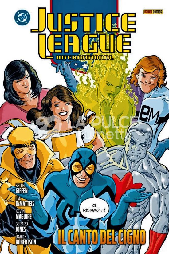 DC EVERGREEN - JUSTICE LEAGUE INTERNATIONAL #     6: IL CANTO DEL CIGNO