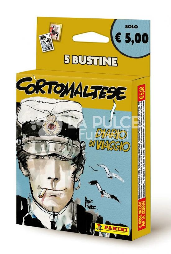 CORTO MALTESE - DIARIO DI VIAGGIO STICKER E TRADING CARD ALBUM - ECOBLISTER