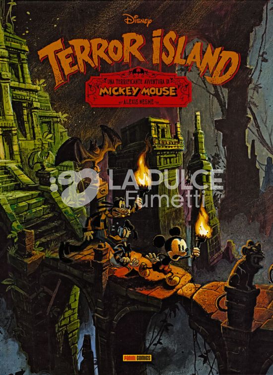 DISNEY COLLECTION # 19 - TERROR ISLAND - UNA TERRIFICANTE AVVENTURA DI MICKEY MOUSE - NUOVA EDIZIONE VARIANT COVER