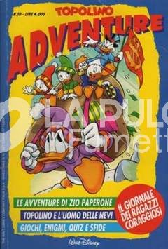 TOPOLINO ADVENTURE # 10