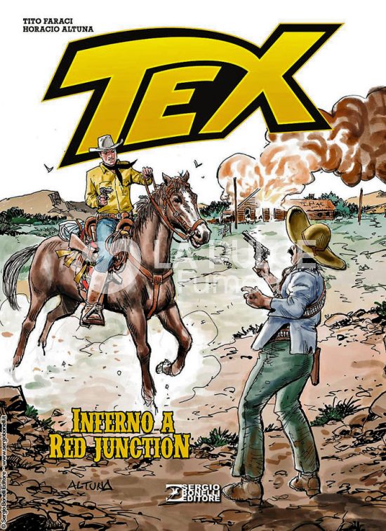 TEX: INFERNO A RED JUNCTION - CARTONATO INEDITO