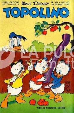 TOPOLINO LIBRETTO #   394 -NO BOLLINO NO FIGURINE