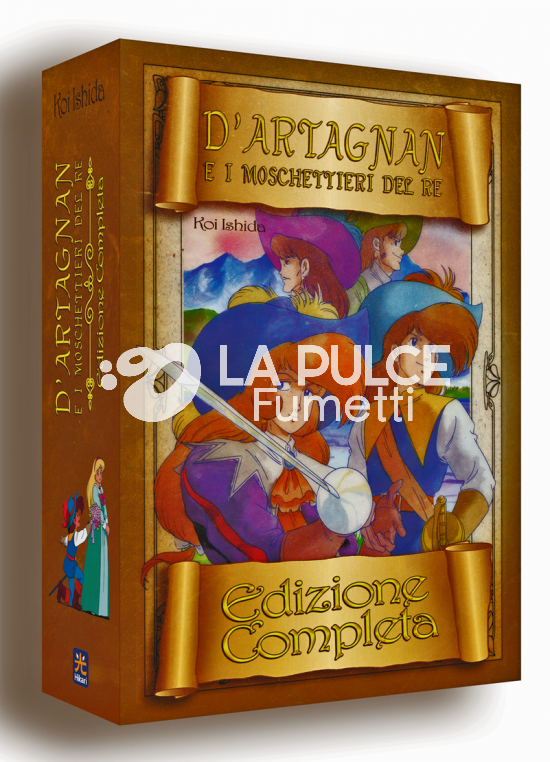 D'ARTAGNAN E I MOSCHETTIERI DEL RE - EDIZIONE COMPLETA ( NUOVO IN OFFERTISSIMA -25% )