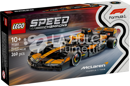 LEGO SPEED CHAMPIONS 77251 - MCLAREN F1 TEAM MCL38 ( 269 PEZZI, ANNI 10+ )