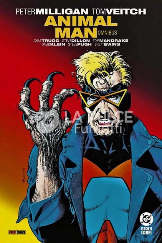 DC BLACK LABEL OMNIBUS - ANIMAL MAN DI PETER MILLIGAN E TOM VEITCH