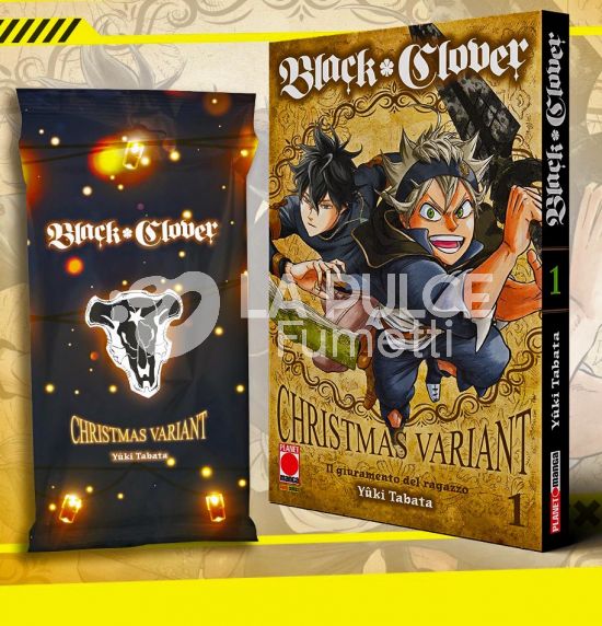 PURPLE #    14 - BLACK CLOVER 1 - CHRISTMAS VARIANT