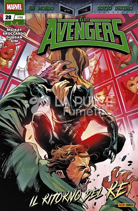 I VENDICATORI # 190 - GLI AVENGERS 28 - UN MONDO SOTTO DESTINO
