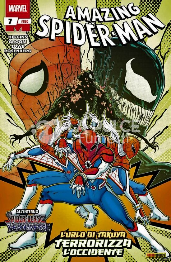 UOMO RAGNO #   880 - AMAZING SPIDER-MAN 7 - SPIDER-VERSE VS. VENOMVERSE